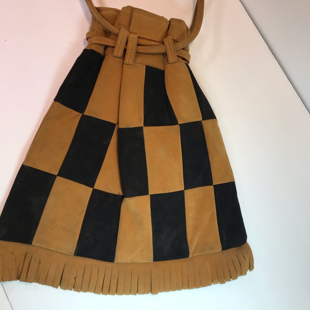 Lori Original Vintage 70’s Hobo Bag Black Gold